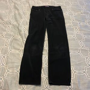 Chaps black corduroy pants kids size 16